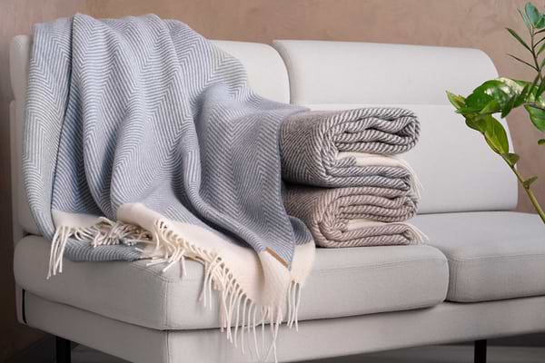 Фото - Плед полуторний Ardesto Leonardo Bianco 140x200 см блакитний (ART0503LB)