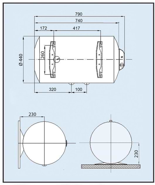 Фото - Водонагреватель Leov LH Dry 80 l