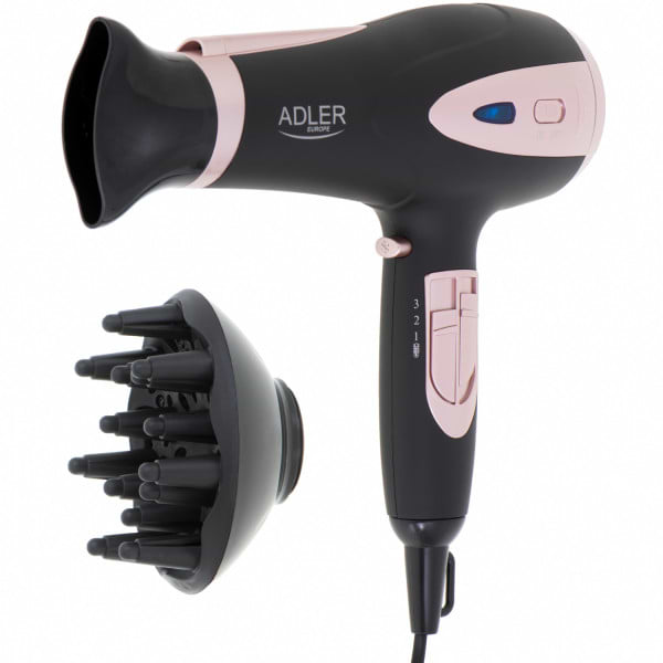 Фен Adler AD 2248 Black - Фото 1