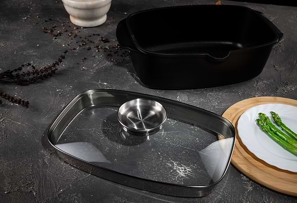 Фото - Кастрюля Lessner Black Pro New 5.6 л (55873)