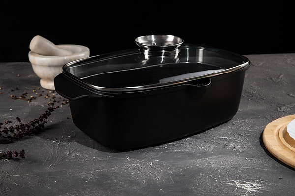 Фото - Кастрюля Lessner Black Pro New 5.6 л (55873)