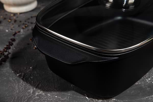 Фото - Кастрюля Lessner Black Pro New 5.6 л (55873)