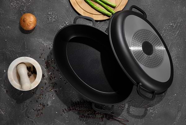 Фото - Каструля Lessner Black Pro New  8 л (55874)