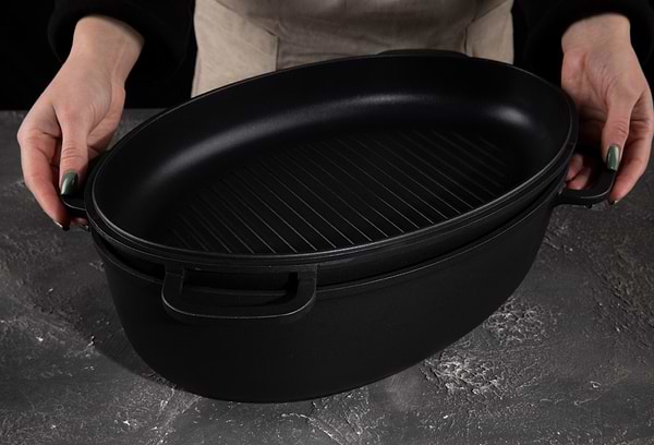 Фото - Каструля Lessner Black Pro New  8 л (55874)