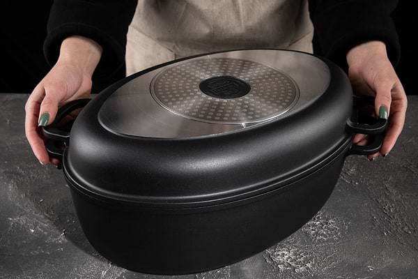Фото - Каструля Lessner Black Pro New  8 л (55874)