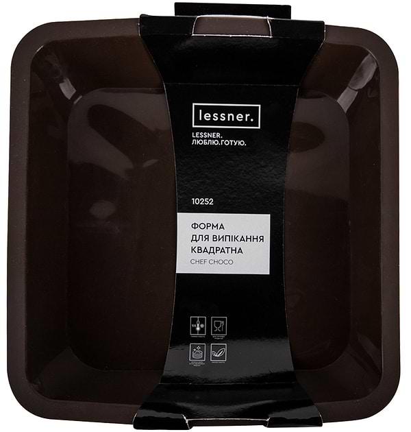Фото - Форма для приготування Lessner Chef Choco 25x25x5 см (10252)