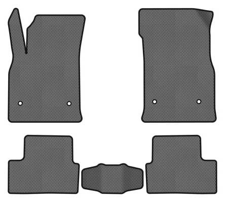 EVA коврики в салон авто EVAtech для Cruze (J300) Chevrolet 2009-2016 2 поколение Sedan EU CT340C5AV4RGB