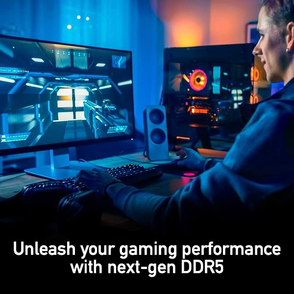 Фото - Память DDR Lexar Ares RGB Black DDR5 7200MHz 32GB Kit 2x16GB (LD5U16G72C34LA-RGD)