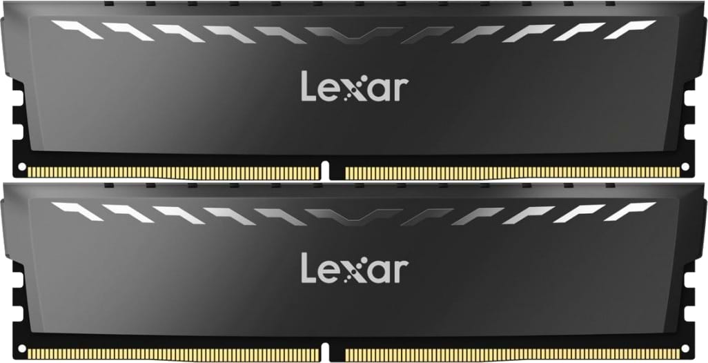 Память DDR Lexar Thor DDR4 3200MHz 32GB Kit 2x16GB (LD4BU016G-R3200GDXG) - Фото 1