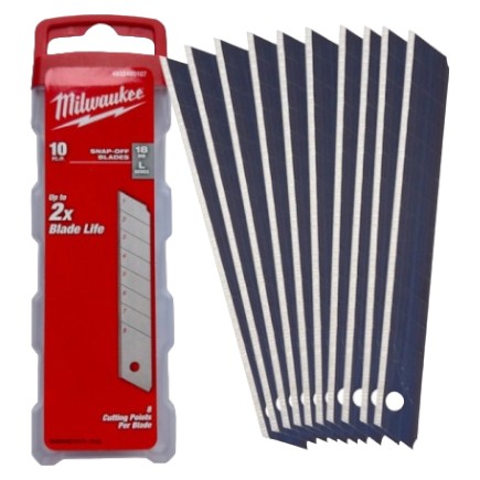 Лезо Milwaukee 18 мм 10 шт. (4932480107)