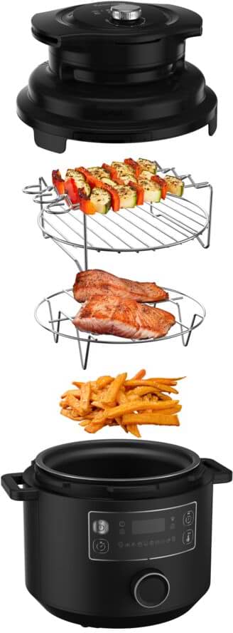 Фото - Уценка - Крышка-аэрогриль к мультиварке Tefal LF101810 TURBO CRISP