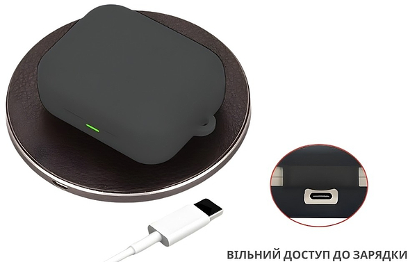 Фото - Чехол для наушников BeCover Silicon for Realme Buds Air 7 Pro Black (714814)