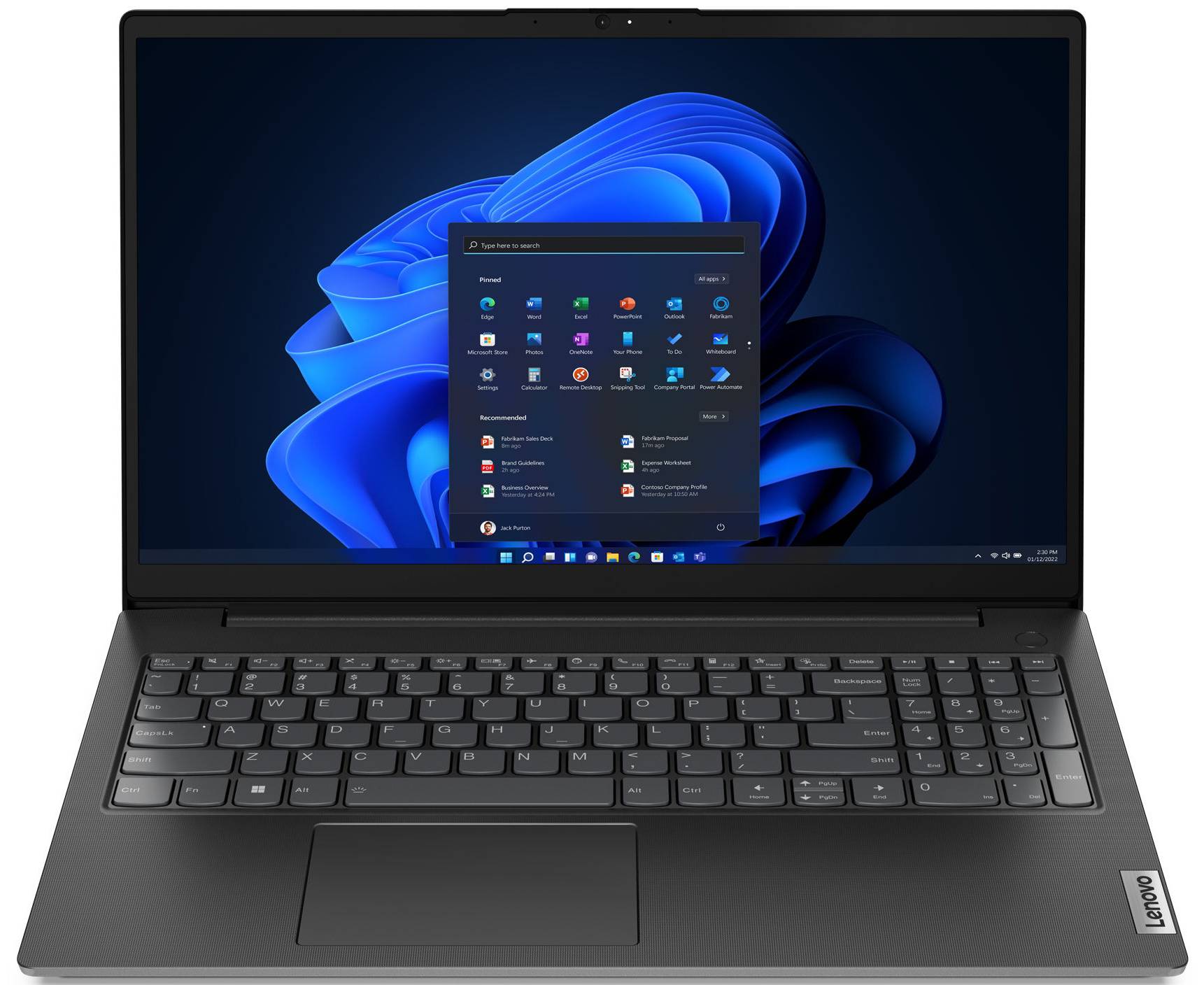 Ноутбук Lenovo V15 G3 IAP (82TT00L4RA) Business Black - Фото 1