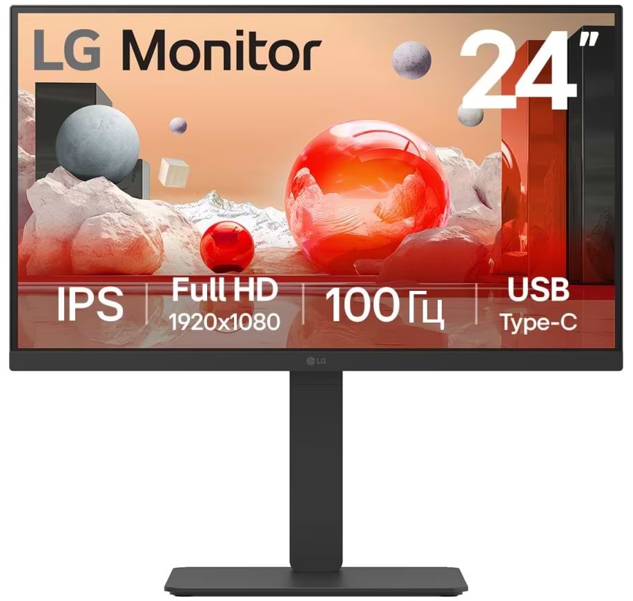 Монітор LG 24BA650-B