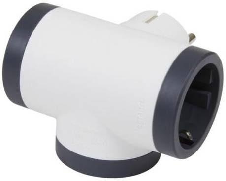 Разветвитель 220В Legrand 3 р white Black (694520)