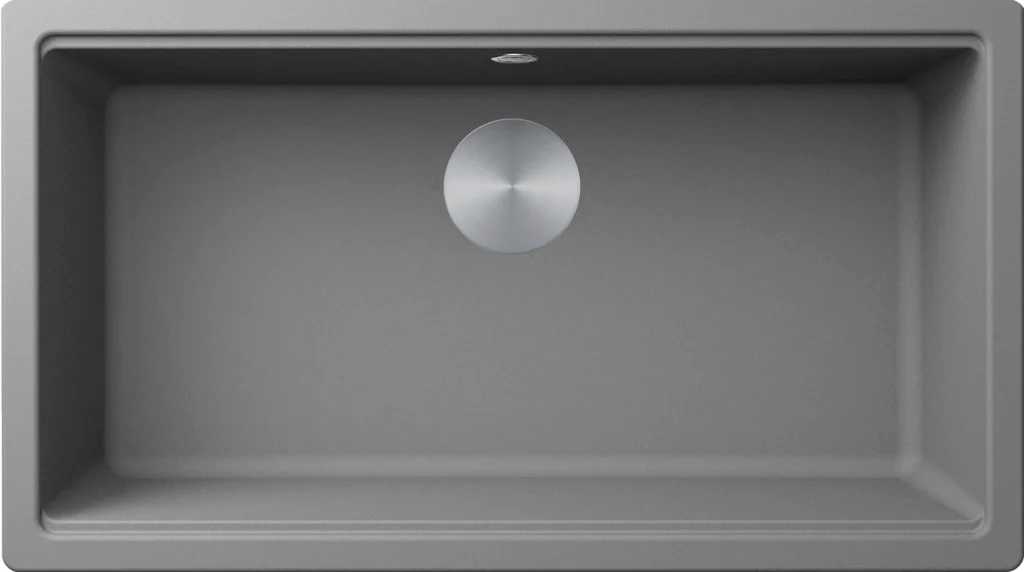 Мойка кухонная Elleci TIME 130 under top cemento 48 - Фото 1