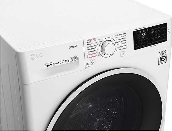 Фото - Уцінка - Прально-сушильна машина LG F2J6HG0W #