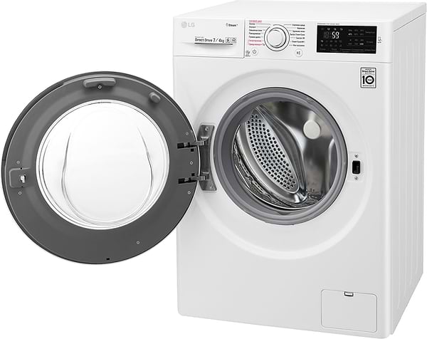 Фото - Уцінка - Прально-сушильна машина LG F2J6HG0W #