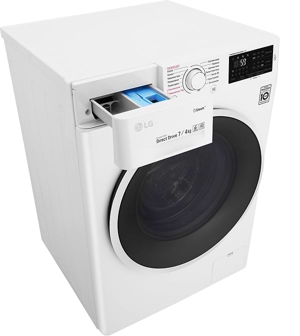 Фото - Уцінка - Прально-сушильна машина LG F2J6HG0W #