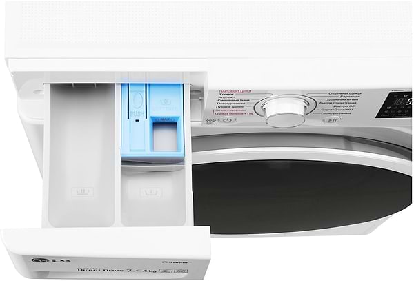 Фото - Уцінка - Прально-сушильна машина LG F2J6HG0W #