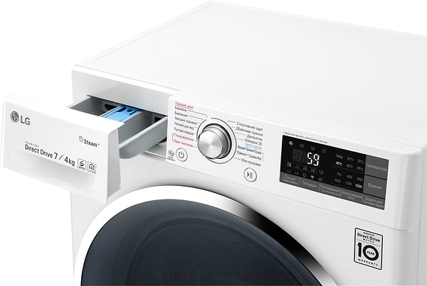 Фото - Прально-сушильна машина LG F2J7HG2W