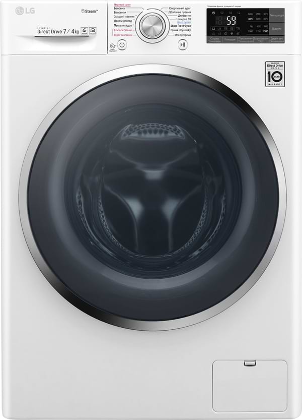 Фото - Прально-сушильна машина LG F2J7HG2W