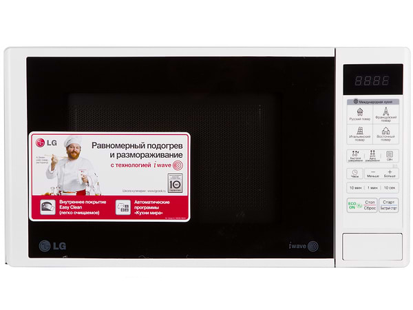 Фото - Уцінка - Мікрохвильова піч (НВЧ) LG MS2042DY##