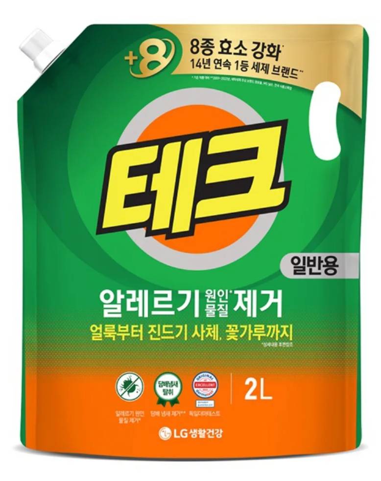 Гель для стирки LG Tech Liquid Tick запаска 2 л (8801051208887)