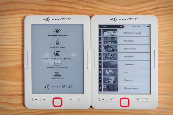 Фото - Электронная книга AIRON AirBook City LED