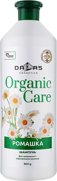 Шампунь женский DALAS Organic care Ромашка 900 г - Фото 1