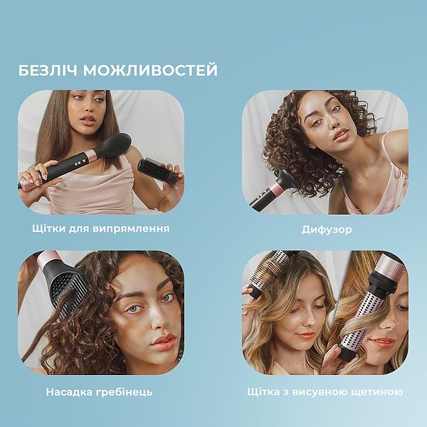 Фото - Стайлер Cecotec Bamba CeramicCare 14in1 AirGlam Black (CCTC-00251)