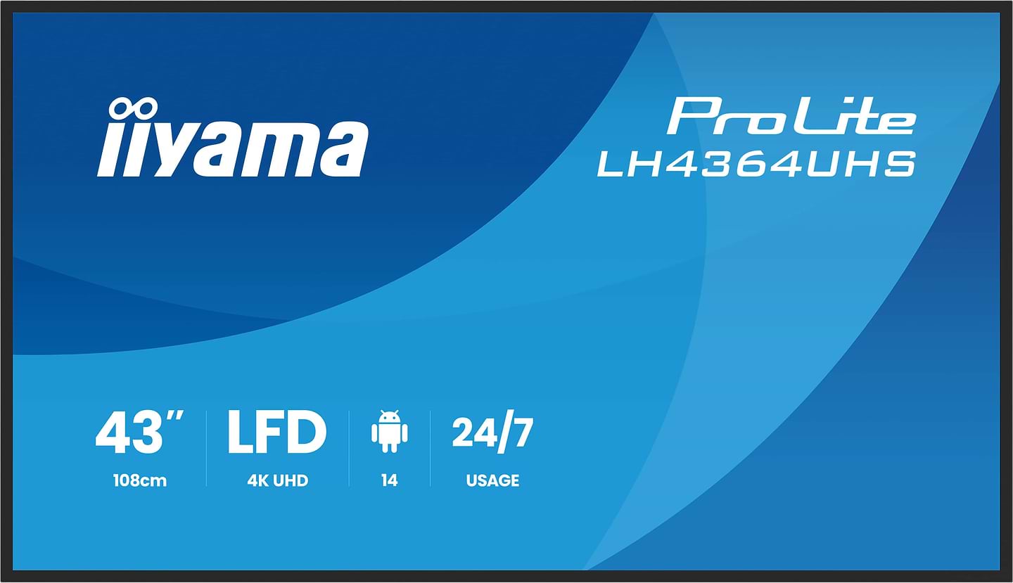 Монитор IIYAMA LH4364UHS-B1AG - Фото 1