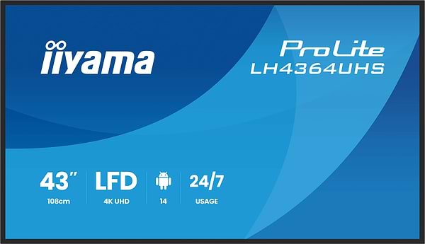 Фото - Монітор IIYAMA LH4364UHS-B1AG