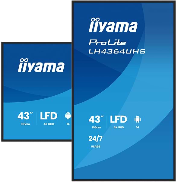 Фото - Монітор IIYAMA LH4364UHS-B1AG