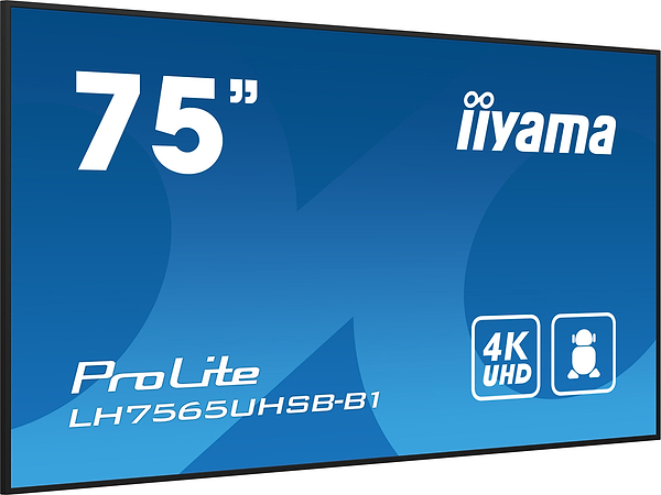 Фото - Інтерактивна панель IIYAMA LH7565UHSB-B1