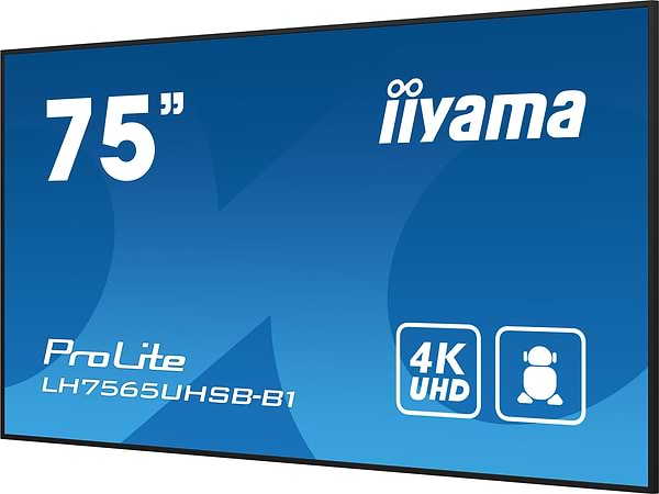 Фото - Інтерактивна панель IIYAMA LH7565UHSB-B1