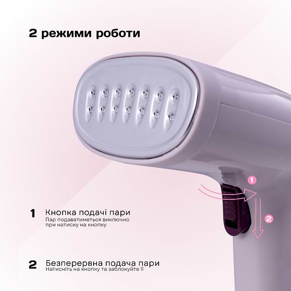 Фото - Вертикальний відпарювач ручний Liberton LHS-6900