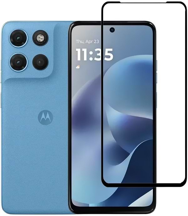 Фото - Захисне скло для смартфону BeCover for Motorola Moto G17 / G17 Power Black (715137)