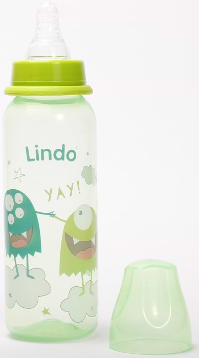 Фото - Пляшка для годування Lindo 250 мл зелений (Li 138 зел)