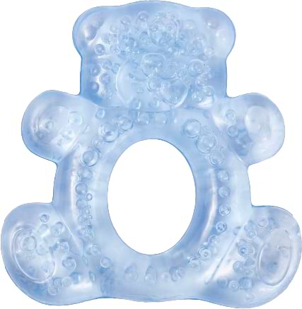 Прорезыватель с охлаждением Lindo мишка голубой (Li 301 гол м)