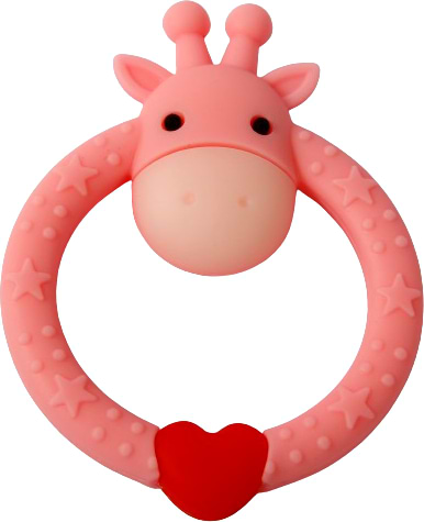 Прорезыватель Lindo (LI 322 рож)