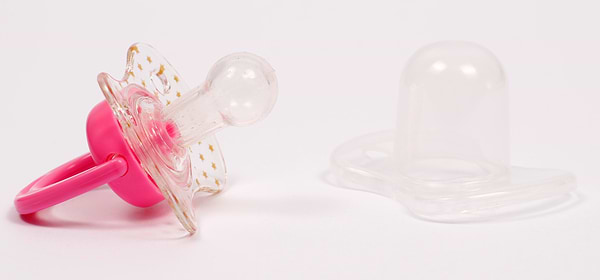 Фото - Кругла пустушка Lindo рожевий (Li401/12+роз)