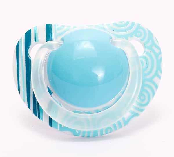 Фото - Анатомічна пустушка Lindo блакитний (Li402/0-6гол)