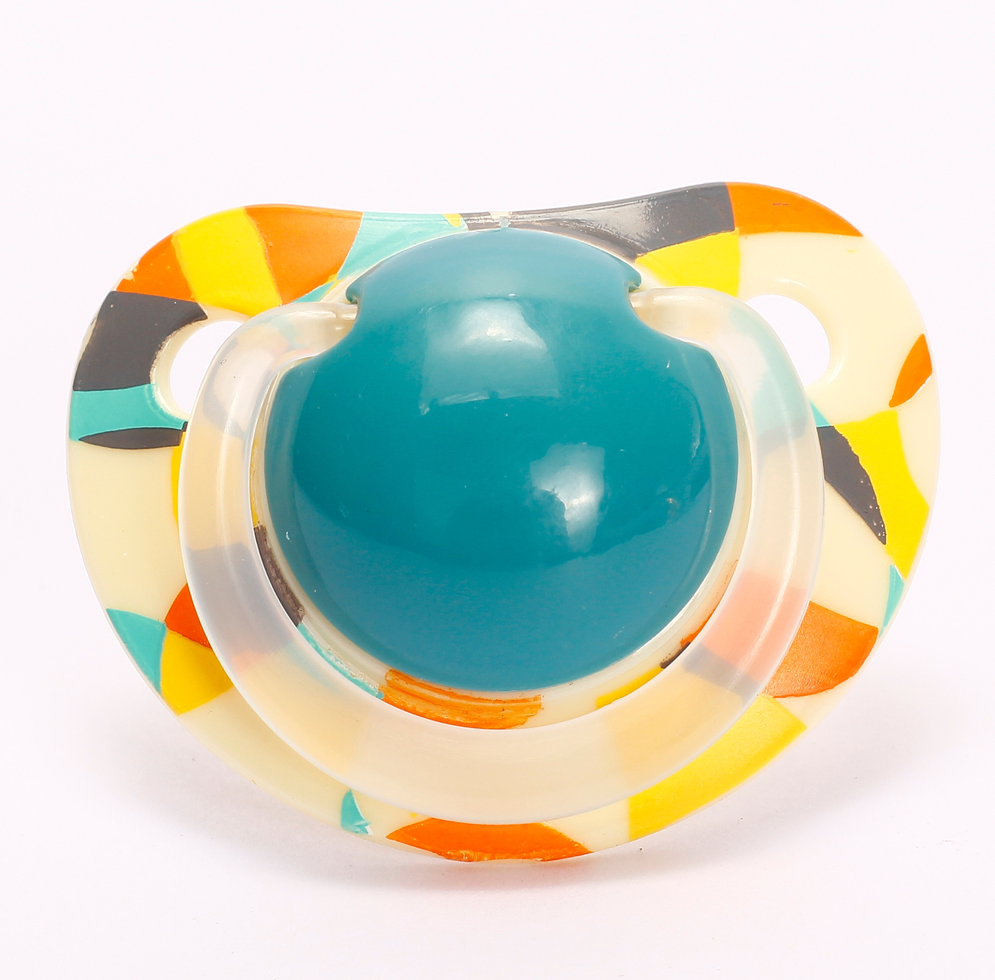 Анатомическая пустышка Lindo зеленый (Li402/0-6зел)