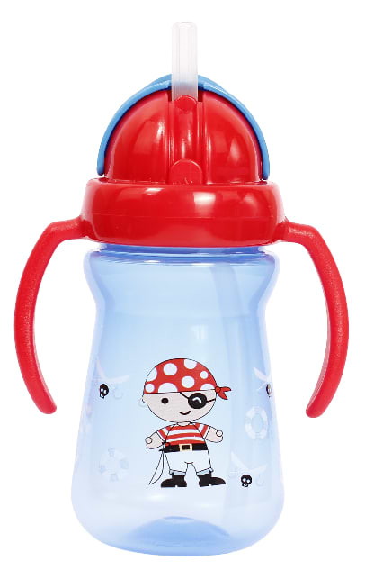 Поильник-непроливайка детский Lindo 180 мл (LI 733 син)