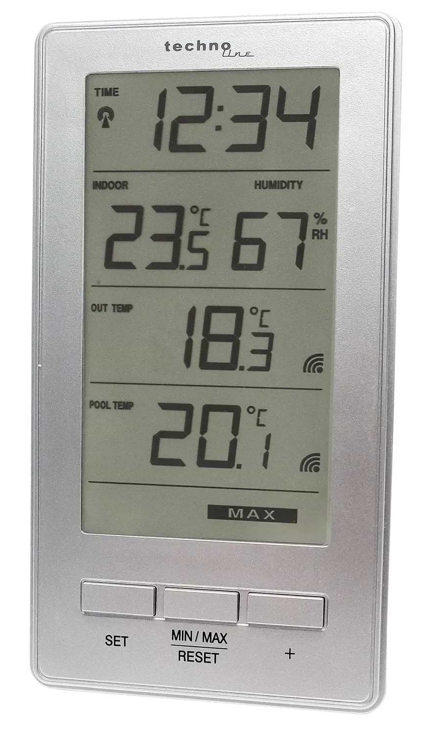 Фото - Термогигрометр Technoline WS9069 IT Silver