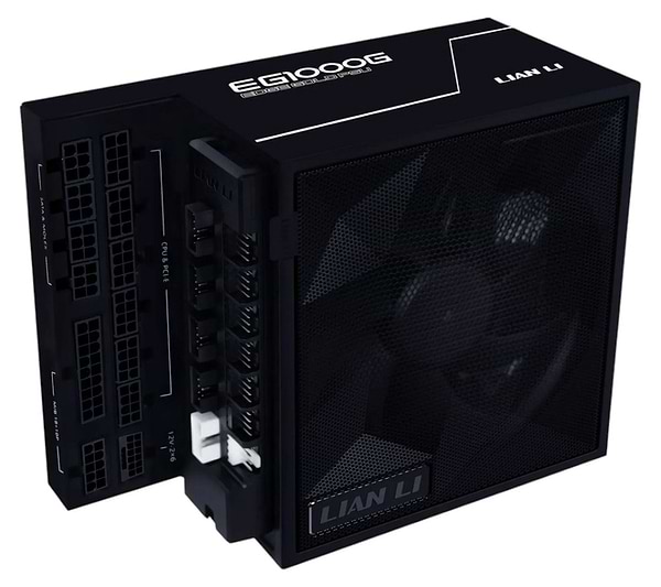 Фото - Блок питания для ПК Lian Li EDGE GOLD 1000W Black with Hub, EU Cord (G9P.EG1000G.BH00.EU)