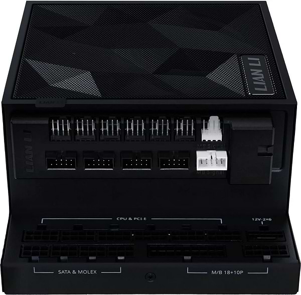 Фото - Блок питания для ПК Lian Li EDGE GOLD 1200W Black with Hub, EU Cord (G9P.EG1200G.BH00.EU)