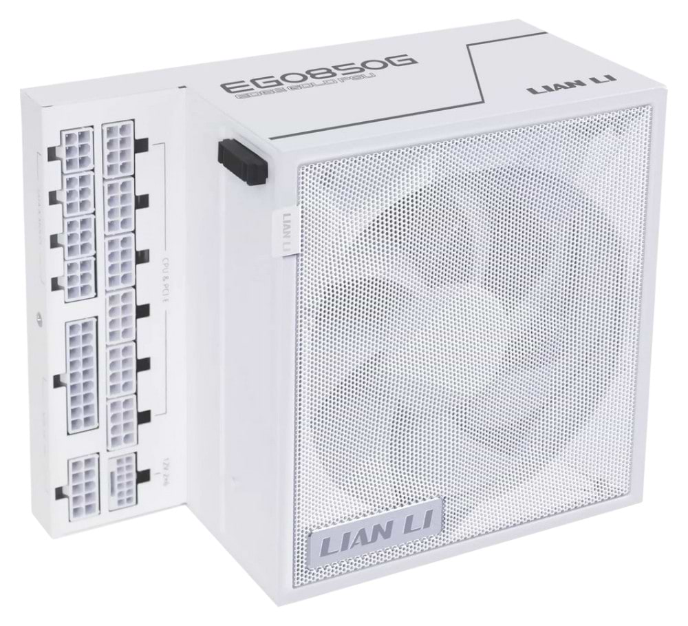 Блок питания для ПК Lian Li EDGE GOLD 850W White, EU Cord (G9P.EG0850G.W000.EU)