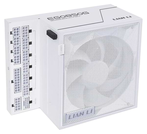 Фото - Блок питания для ПК Lian Li EDGE GOLD 850W White, EU Cord (G9P.EG0850G.W000.EU)